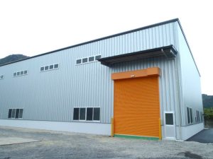 工場建設の施工事例外観　和幸産業株式会社様(京都府)
