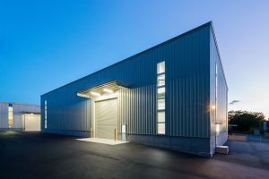 工場建設の施工事例外観　ニンバリ株式会社様(京都府)