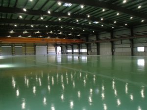 工場建設の施工事例内観　開明伸銅株式会社様(京都府)