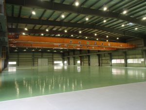 工場建設の施工事例内観　開明伸銅株式会社様(京都府)