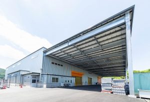 工場建設の施工事例外観　和幸産業株式会社様(京都府)