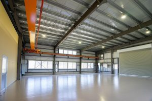 工場建設の施工事例内観　株式会社パールトーン様(京都府)