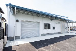 工場建設の施工事例外観　株式会社シゲノ様(京都府)