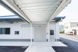 工場建設の施工事例外観　株式会社シゲノ様(京都府)