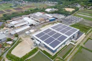 工場建設の施工事例外観　株式会社七谷川木材様(京都府)