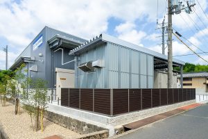 工場建設の施工事例外観　株式会社タンゴ技研様(京都府)