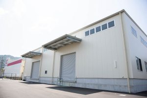 工場建設の施工事例外観　マテックス株式会社様(大阪府)