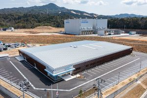 工場建設の施工事例外観　レモジャパン株式会社様(滋賀県)