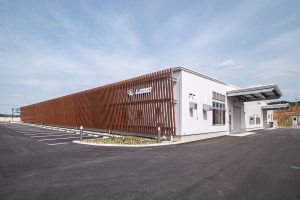 工場建設の施工事例外観　レモジャパン株式会社様(滋賀県)