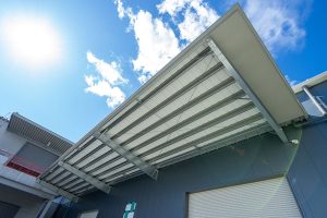 工場建設の施工事例外観　原田織物株式会社様(和歌山県)