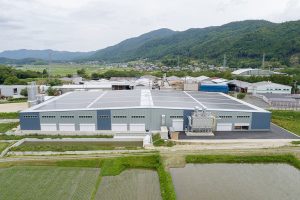 工場建設の施工事例外観　株式会社七谷川木材様(京都府)
