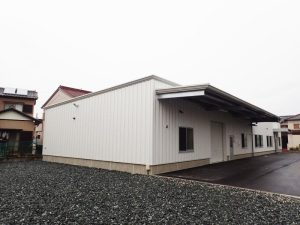 店舗建設の施工事例外観　株式会社早川塗料販売様(愛知県)