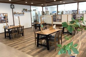 店舗建設の施工事例内観　ヨネダリフォーム福知山店(京都府)