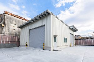倉庫建設の施工事例外観　有限会社コスモテクノ様(愛知県)