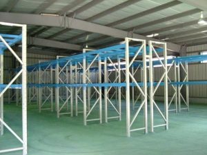 倉庫建設の施工事例内観　ホルベイン画材株式会社様(兵庫県)