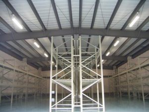倉庫建設の施工事例内観　大阪化学薬品株式会社様(兵庫県)