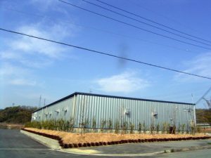 倉庫建設の施工事例外観　株式会社アーカム様(兵庫県)