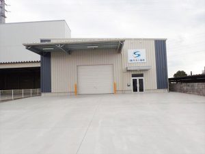 倉庫建設の施工事例外観　株式会社サカエ電材様(兵庫県)