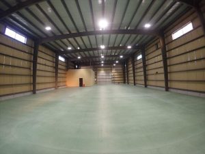 倉庫建設の施工事例内観　株式会社サカエ電材様(兵庫県)
