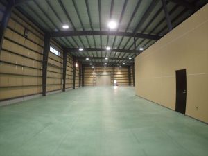 倉庫建設の施工事例内観　株式会社サカエ電材様(兵庫県)