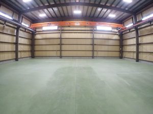 倉庫建設の施工事例内観　有限会社丸福物流サービス様(兵庫県)