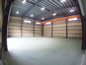倉庫建設の施工事例内観　有限会社丸福物流サービス様(兵庫県)