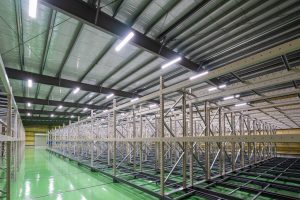 倉庫建設の施工事例内観　ホルベイン画材株式会社様(兵庫県)