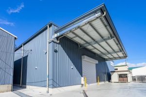 倉庫建設の施工事例外観　マーテック株式会社様(兵庫県)