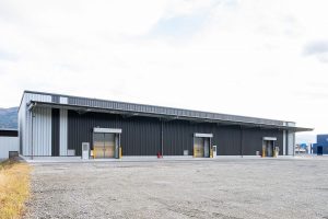 倉庫建設の施工事例外観　有限会社トラフィック関西様(兵庫県)