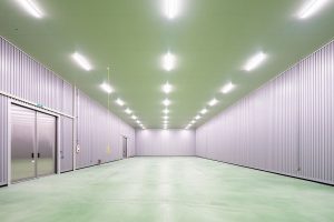倉庫建設の施工事例内観　有限会社トラフィック関西様(兵庫県)