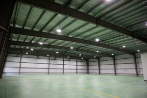 倉庫建設の施工事例内観　ウェルコムデザイン株式会社様(兵庫県)