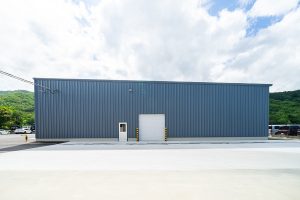 倉庫建設の施工事例外観　山惣工業株式会社様(兵庫県)
