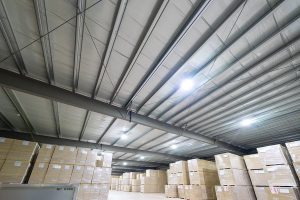 倉庫建設の施工事例内観　山惣工業株式会社様(兵庫県)