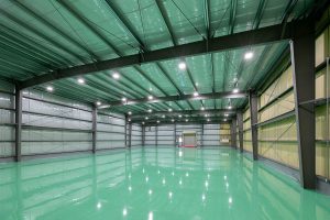 倉庫建設の施工事例内観　大阪化学薬品株式会社様(兵庫県)