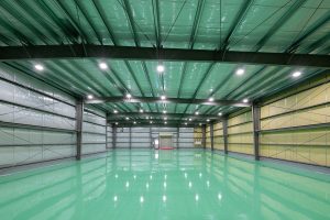 倉庫建設の施工事例内観　大阪化学薬品株式会社様(兵庫県)