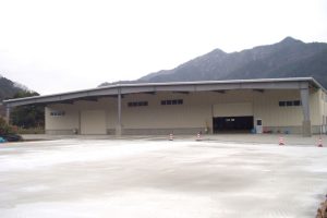 倉庫建設の施工事例外観　丸玉木材株式会社様(京都府)