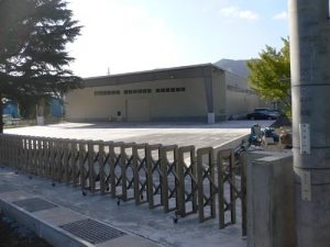 倉庫建設の施工事例外観　丸玉木材株式会社様(京都府)