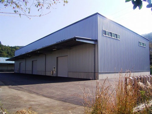 倉庫建設の施工事例外観 日本海精錬株式会社様(京都府)
