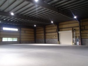倉庫建設の施工事例内観　丸玉木材株式会社様(京都府)