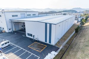 倉庫建設の施工事例外観　国産部品工業株式会社様(京都府)