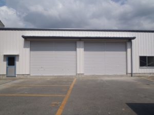 倉庫建設の施工事例外観　有限会社川原工芸様(大阪府)