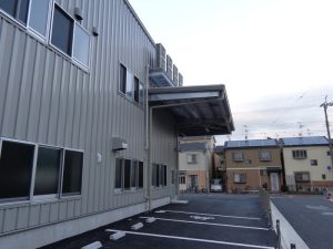 倉庫建設の施工事例外観　大建プラスチックス株式会社様(大阪府)