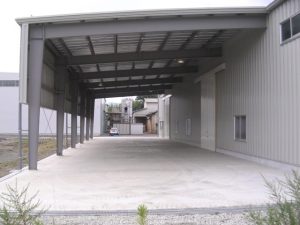 倉庫建設の施工事例外観　株式会社伊吹正様(滋賀県)