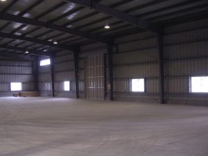 倉庫建設の施工事例内観　株式会社伊吹正様(滋賀県)