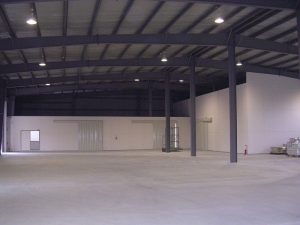 倉庫建設の施工事例内観　株式会社伊吹正様(滋賀県)