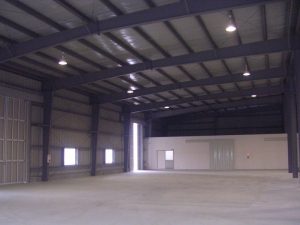 倉庫建設の施工事例内観　株式会社伊吹正様(滋賀県)