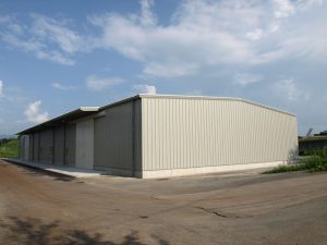 倉庫建設の施工事例外観　株式会社伊吹正様(滋賀県)