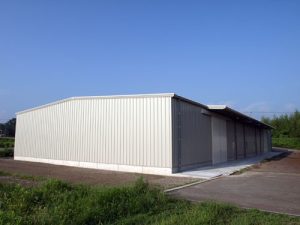 倉庫建設の施工事例外観　株式会社伊吹正様(滋賀県)