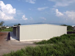 倉庫建設の施工事例外観　株式会社伊吹正様(滋賀県)