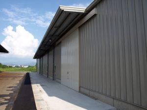 倉庫建設の施工事例外観　株式会社伊吹正様(滋賀県)